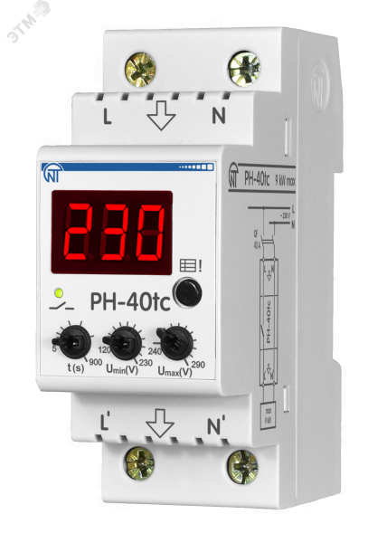 Реле напряжения РН-40tc 3425600040tc