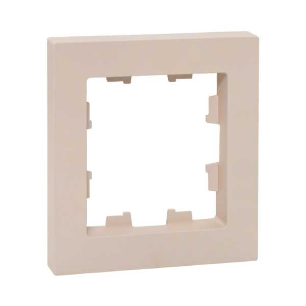 1 - местная рамка, кремовая, пластик Эпика EKF UP1-FPI-01