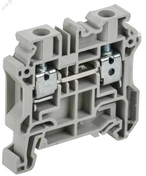 ARMAFIX Колодка клеммная CY6 винтовая 6мм2 проходная серая Ex IEK AF-CT30-00-K03-006-EX