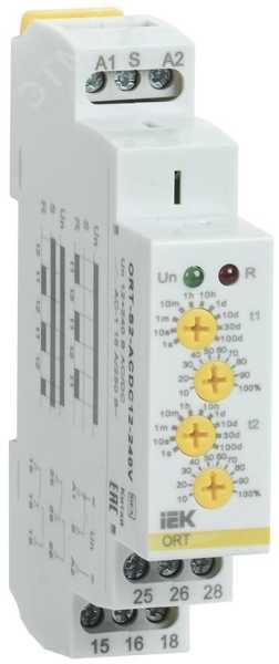 Реле циклическое ORT. 2 конт. 12-240 В AC/DC ORT-S2-ACDC12-240V