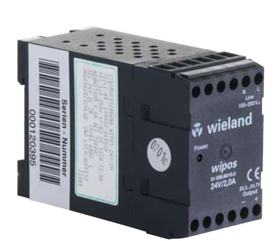 Блок питания WIPOS 24VDC/2,5A 1PH H