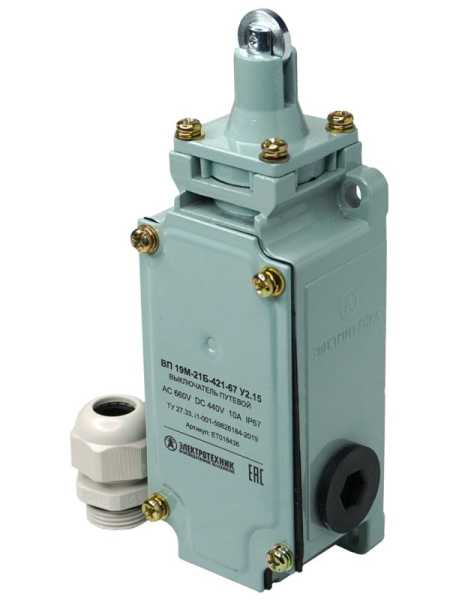 Выключатель конечн. ВП 19М-21Б-421-67 У2.15 ET018436