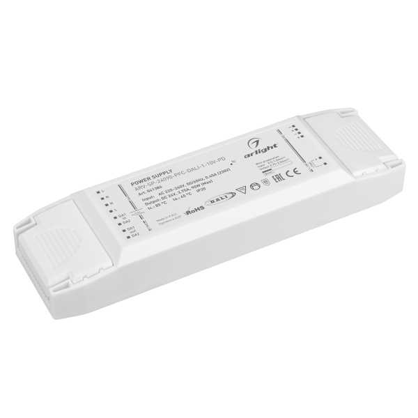 Блок питания ARV-SP-24090-PFC-DALI-1-10V-PD (24V, 3.75A, 90W) 041386