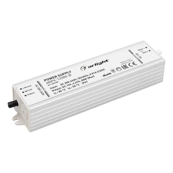 Блок питания ARPV-12080-B (12V, 6.7A, 80W) 023189