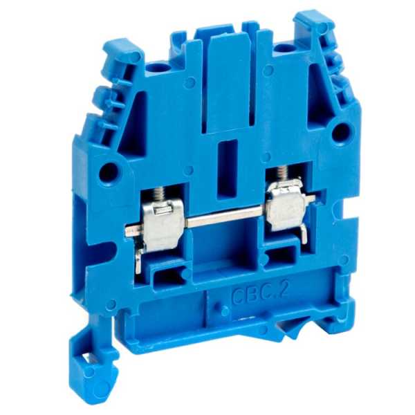 CBC.2(Ex)i.проходной зажим синий 2,5 кв.мм ZCBI02