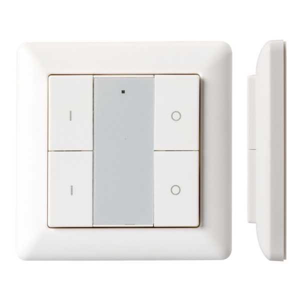 Панель Knob SR-KN9550K4-UP White (KNX, DIM) 021369