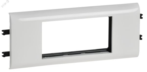 DLP Рамка и суппорт на 4 модуля для кабель-каналов с шириной крышки 65мм белая 010954