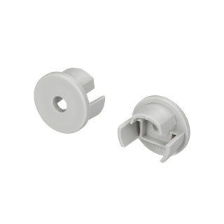 Заглушка ROUND-D18-FLAT с отверстием 025961
