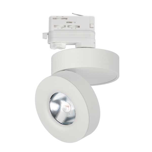 Светильник LGD-MONA-TRACK-4TR-R100-12W White5000 (WH, 24 deg) 025446