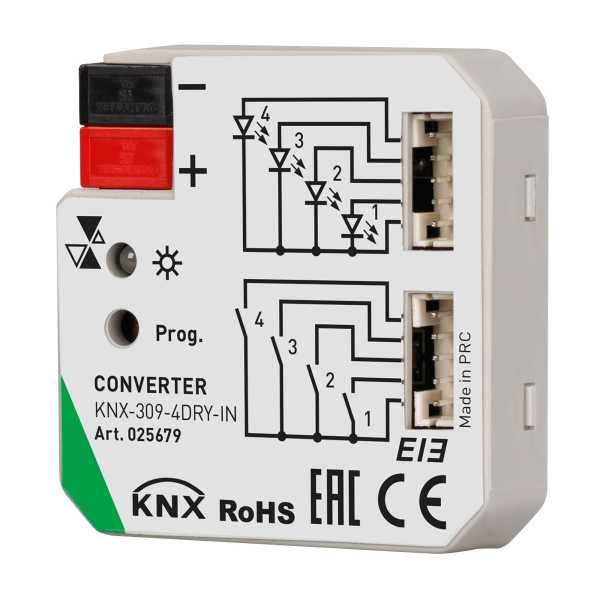 INTELLIGENT ARLIGHT Конвертер KNX-309-4DRY-IN (BUS) 025679