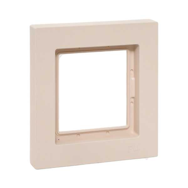 1 - местная рамка, IP44, кремовая, пластик Эпика EKF UP1-FPI-01-44