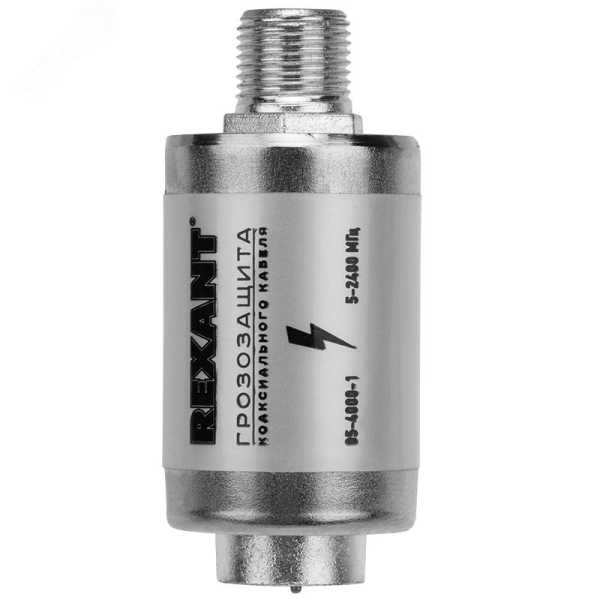 Грозозащита на F-разъем 5-2400 МГц 05-4000-1