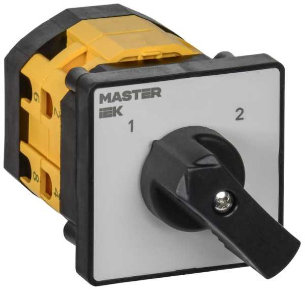 Переключатель кулачковый 10А (сх. 54) стандартная рукоятка IEK MI-CS10-010-054