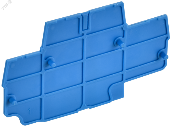 ARMAFIX Заглушка EPCXDL2.5 BU для колодки клеммной CXDL2.5 синяя IEK AF-CT40-00-K07-002-ZGL