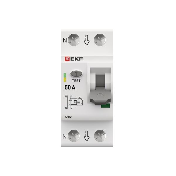 Устройство защиты от дугового пробоя (УЗДП) 1P+N 50А PROxima afdd-2-50-pro