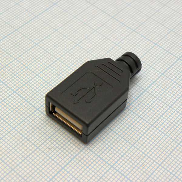 USB AF пласт кожух каб.