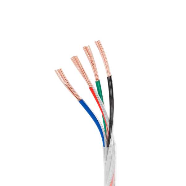 Провод питания ARL-20AWG-CLEAR-4Wire-CU-Double (4x0.75mm) 040594