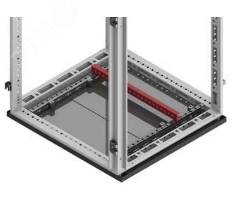 Рейки для фиксации кабеля, для шкафов CQE Ш=1200мм, 1 упаковка - 2шт. R5RPAC120