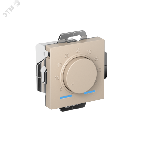 Термостат теплого пола электронный AtlasDesign 10А с датчиком механизм песочн. SE ATN001235