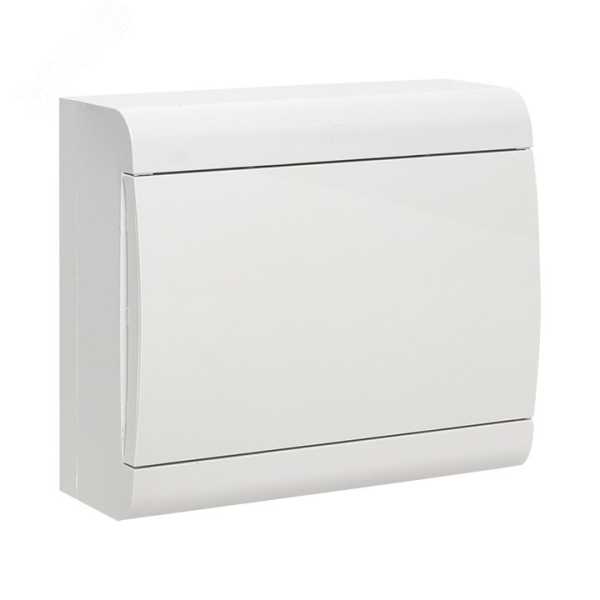 Щит ЩРН-П-10 &amp;amp;quot;SlimBox&amp;amp;quot; IP41 бел. дверца PROxima sb-n-10w