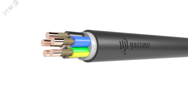 Кабель ВВГнг(А)-FRLS 5х6 ОК (N PE) 0.66кВ (м) 00-00140730