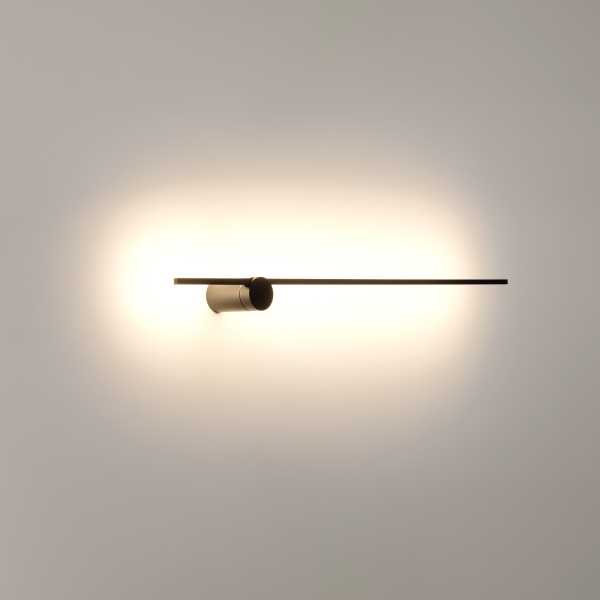 Светильник светодиодный SP-VINCI-S900х55-10W Warm3000 BK 110 deg 230В IP20 метал. 034169