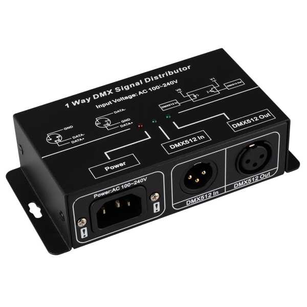 Усилитель DMX-сигнала LN-DMX-1CH (220V) 016921