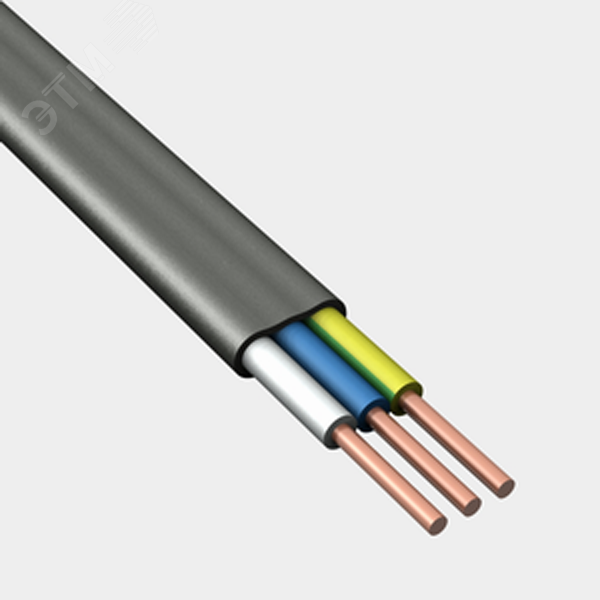 Кабель силовой ППГ-Пнг(А)-HF 3х2.5(N. PE) - 0.66 ТРТС (бухта 100м) 4760