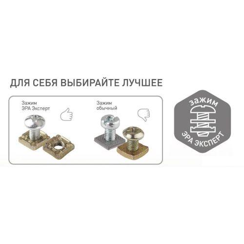 Розетка 1-м ОП Эксперт 11-2401-03 16А IP54 16AX 250В 2P+E сер. Б0020713