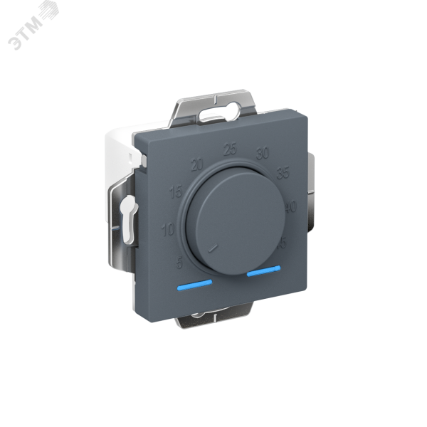 ATLASDESIGN ТЕРМОСТАТ электрон. теплого пола с датчиком, 10A, механизм, ГРИФЕЛЬ ATN000735