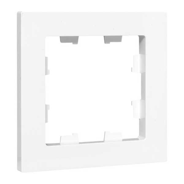 1 - местная рамка, белая, пластик Эпика EKF UP1-FPW-01