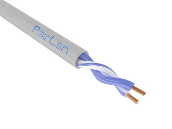 Витая пара ParLan U/UTP Cat 5e 1х2х0.52 PVC 100009