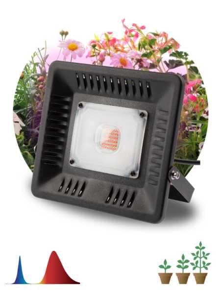 Прожектор СД FITO-50W-LED BLUERED Б0039033