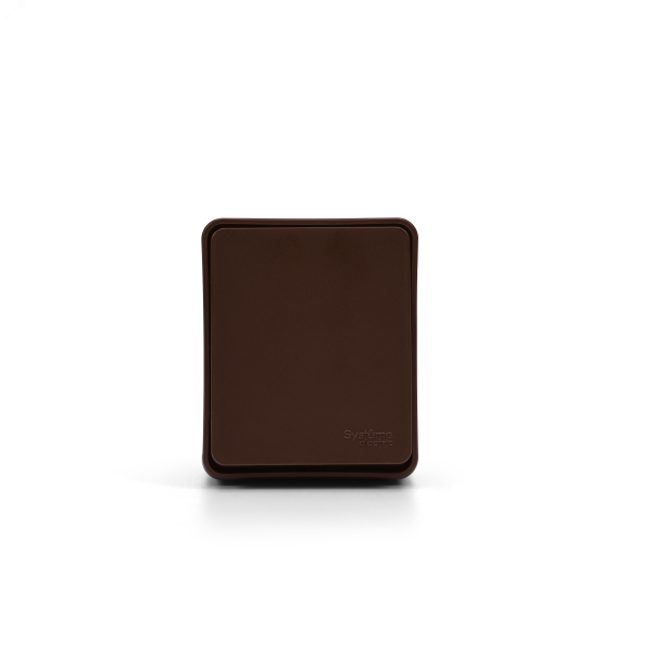 AtlasDesign PROFI IP54 О/У 1-клавишный ПЕРЕКЛЮЧАТЕЛЬ 10 АХ, КОРИЧНЕВЫЙ ATN546061