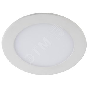 LED 1-9-6K Светильник светодиодный круглый LED 9W 220V 6500K (30/630) Б0019832