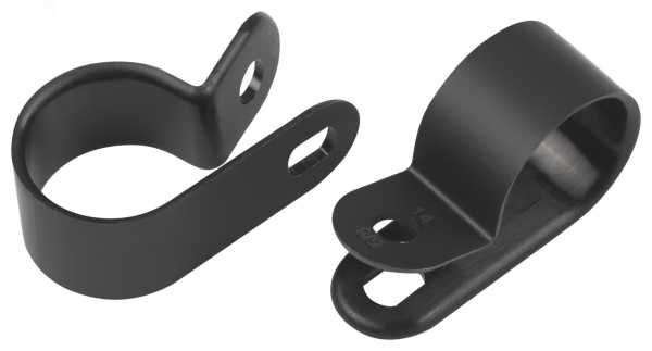 Скоба кабельная нейлоновая под вин 6 ммт NO-225-296 ч-рная 10 шт Б0066624