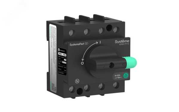 Выключатель-разъединитель SystemePact SD80 3P 16A SSD00803MF0016