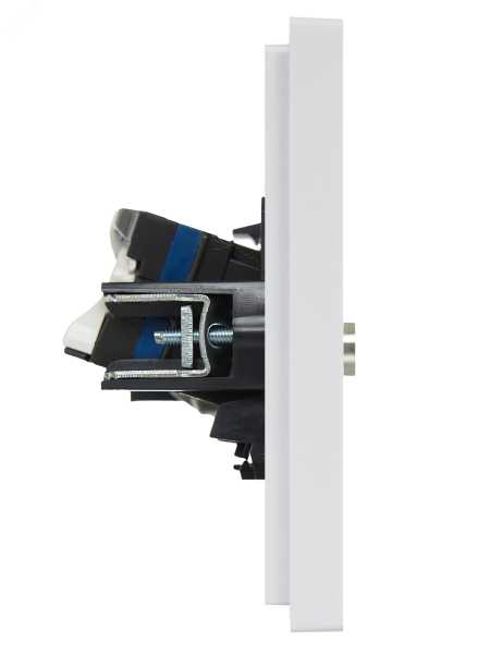 FORTE&PIANO Розетка двойная TV+RJ45 кат.6 FP237 белый IEK FP-AK20-2-K01