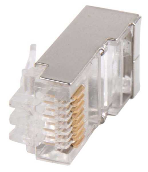 Разъем RJ45 (8P8C) кат.5E FTP CS3-1C5EF-G