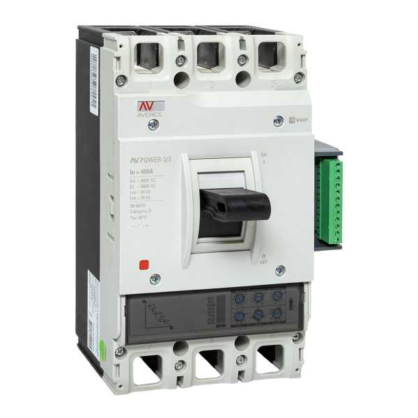 Автоматический выключатель AV POWER-3/3 400А 50kA ETU2.2 mccb-33-400-2.2-av