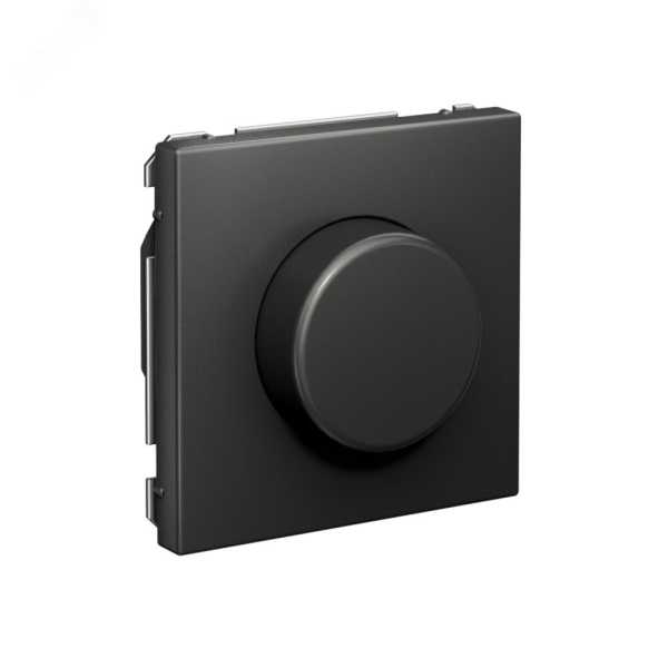 ARTGALLERY светорегулятор (диммер) повор-нажим, LED, RC, 400Вт, механизм, базальт GAL001423