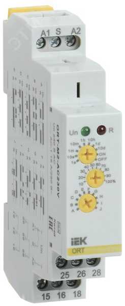 Реле времени ORT многофункциональное 2 конт. 230 В AС ORT-M2-AC230V