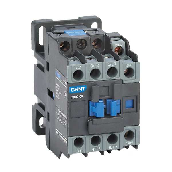 CHINT Контактор NXC-09 220АС 1НО+1НЗ 50/60Гц (R) 925353