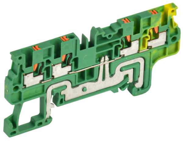 Колодка клеммная CP-MC-PEN земля 4 вывода 1,5мм2 YCT22-03-4-K52-001