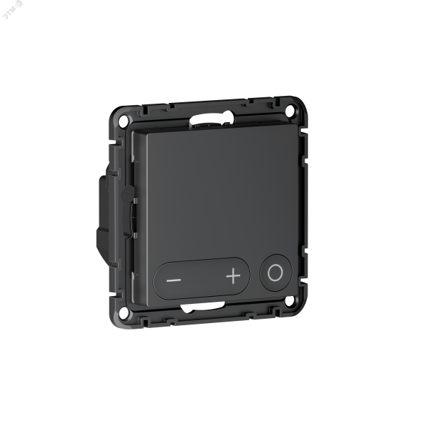 ATLASDESIGN SMART Термостат программируемый для   электрического теплого пола, Zigbee, 16 А, мех.,  ЧЕРНЫЙ ATN001038Z