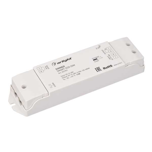 Диммер SMART-D20-DIM (12-48V, 1x10A, 2.4G) 031951