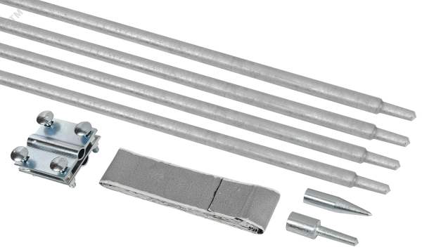 Комплект заземления 3/16 б/м оц. сталь HDZ ZKZ11-14-016-03