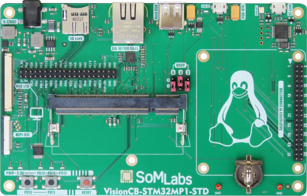 VisionCB-STM32MP1-STD v.1.1