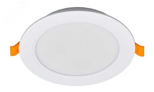 Светильник светодиодный PLED DL7 WH Downlight 24Вт 4000К 220х26мм IP54 ДВО встраив. 5042568