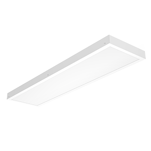 Светодиодный светильник "ВАРТОН" офисный накладной 1200*310*55 мм 36 ВТ 4000К с равномерной засветкой рассеиватель опал IP40 диммируемый по протоколу DALI V1-A0-20350-01HGD-4003640